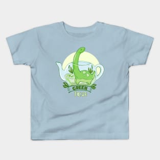 Green Tea Kids T-Shirt